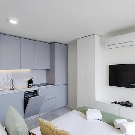 Lägenhet Amazing Stylish W Ac Balcony Elevator Lisboa